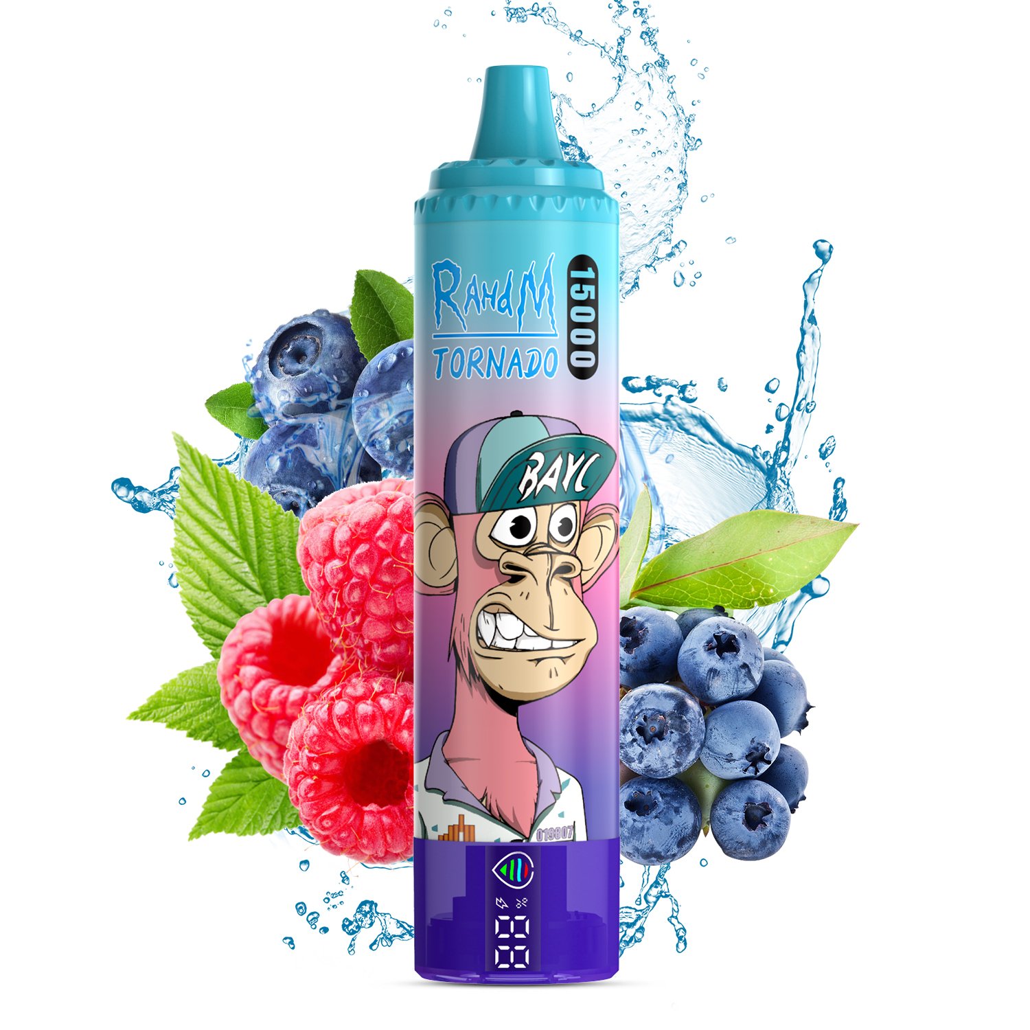 Fumot Tornado 15000 Fumot RandM Tornado 15000 BLUEBERRY PASPBERRY