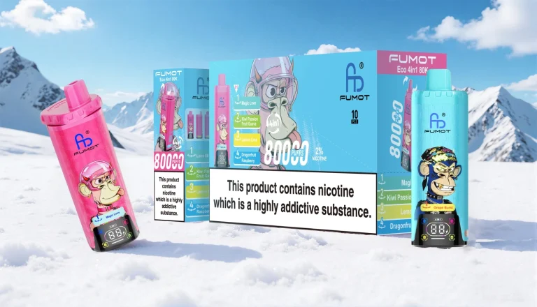 Fumot ECO 4in1 80K Verpackung mit QR-Code