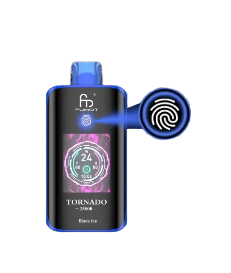 Fumot Tornado 25000 Anzeige