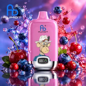 Fumot Digital Box 12000 Blueberry Cherry Cranberry