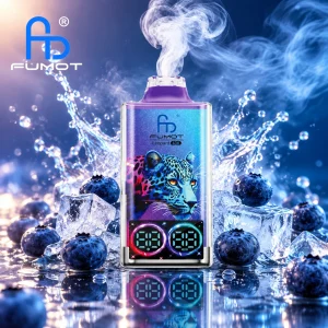 Fumot Leopard 40K Blueberry on lce